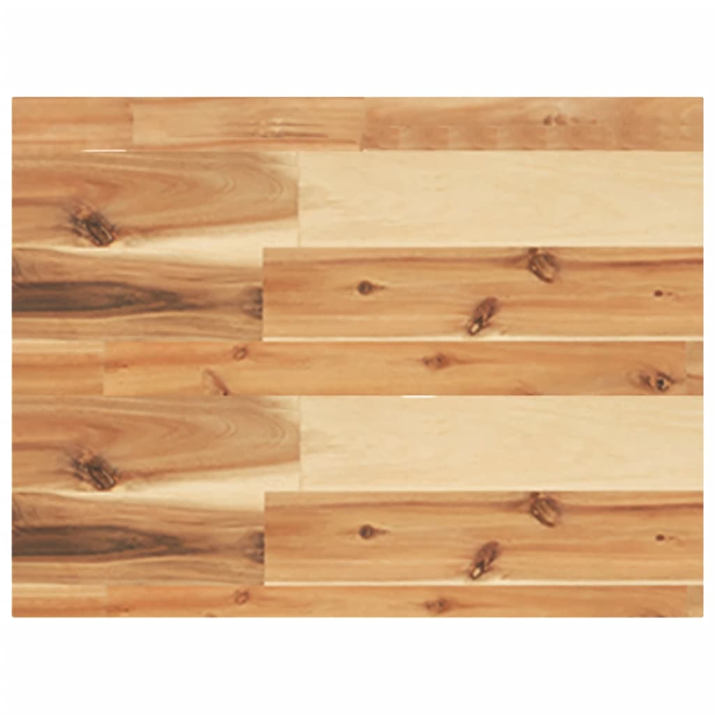 Étagère flottante 60x30x4 cm acacia massif finition à l'huile - XIOS