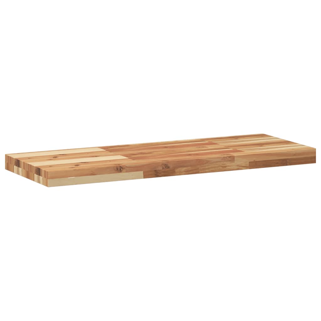 Étagères flottantes 4 pcs 80x30x4 cm acacia massif à l'huile - XIOS
