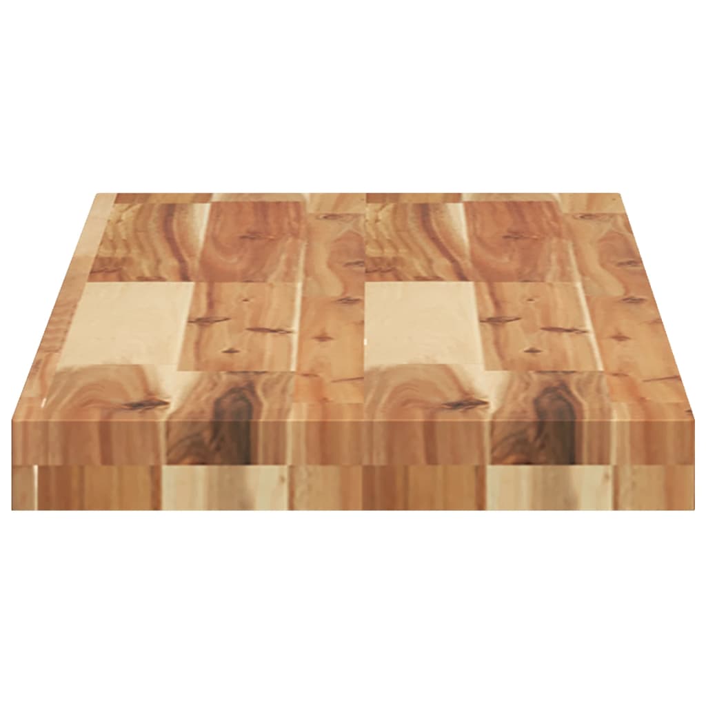 Étagères flottantes 4 pcs 80x30x4 cm acacia massif à l'huile - XIOS