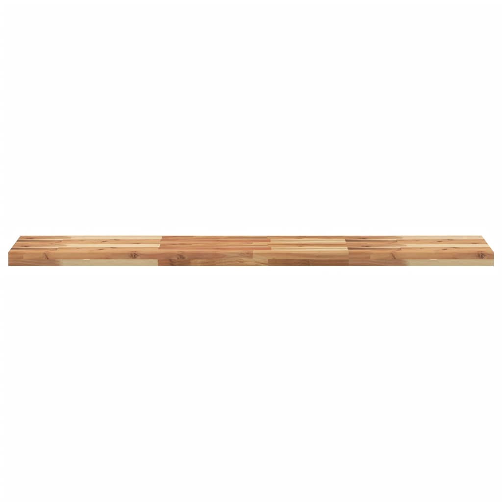Étagère flottante 160x30x4 cm acacia massif finition à l'huile - XIOS