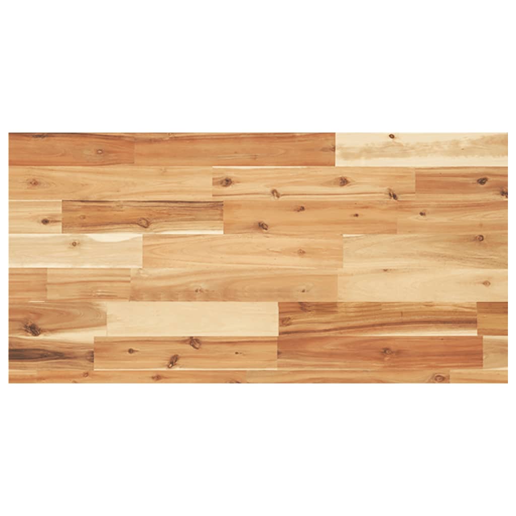 Étagère flottante 100x40x4 cm acacia massif finition à l'huile - XIOS