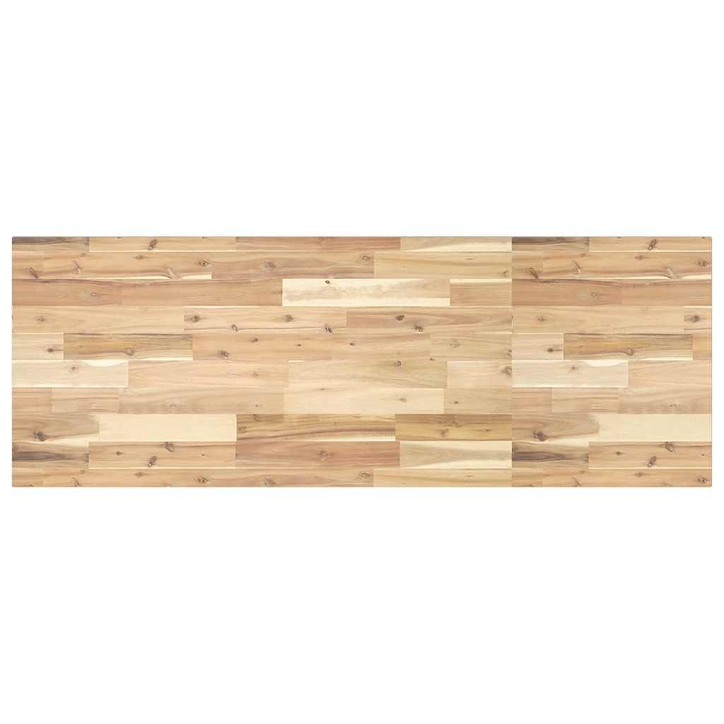 Dessus de bureau non traité 160x50x2 cm bois d'acacia massif XIOS