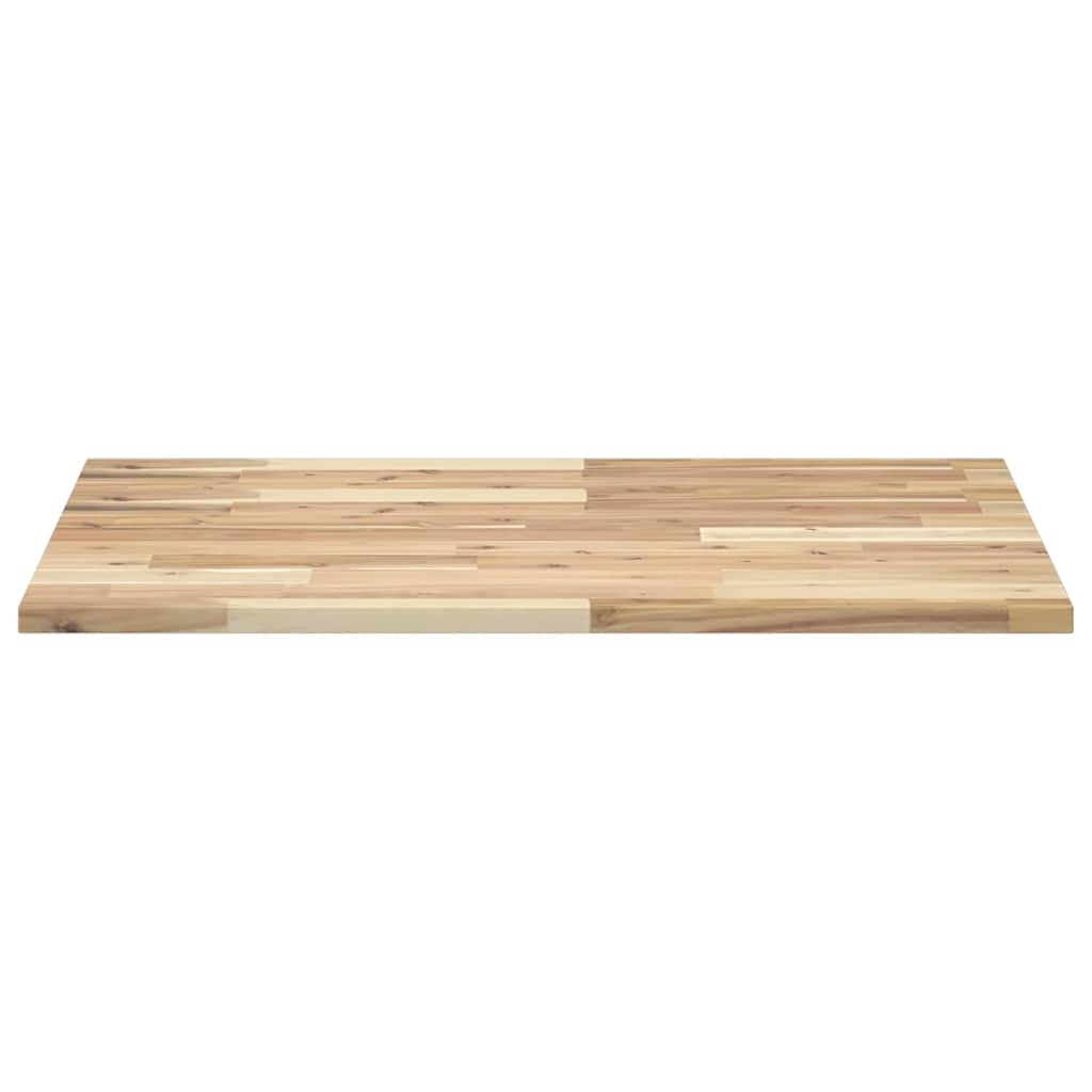Dessus de bureau non traité 100x60x2 cm bois d'acacia massif - XIOS