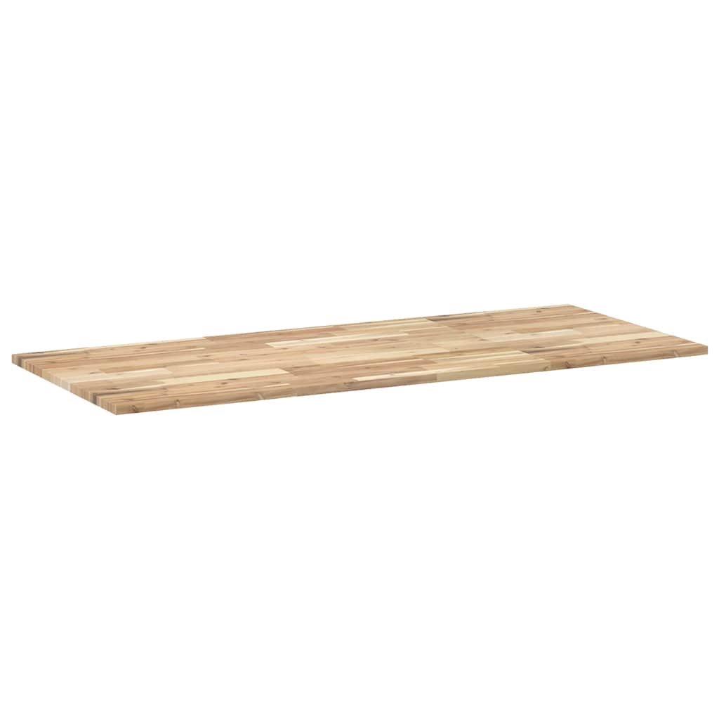 Dessus de bureau non traité 140x60x2 cm bois d'acacia massif - XIOS