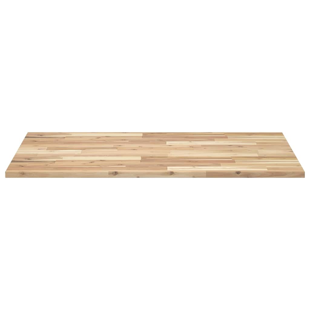 Dessus de bureau non traité 80x70x2 cm bois d'acacia massif - XIOS