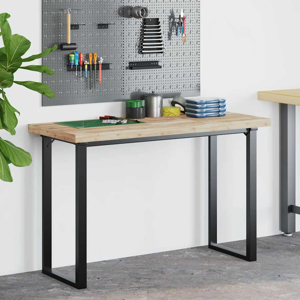 Dessus de bureau non traité 140x50x4 cm bois d'acacia massif - XIOS
