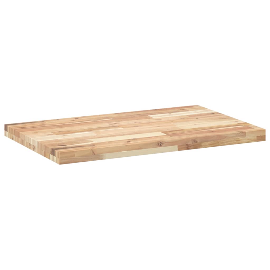 Dessus de bureau non traité 140x50x4 cm bois d'acacia massif - XIOS