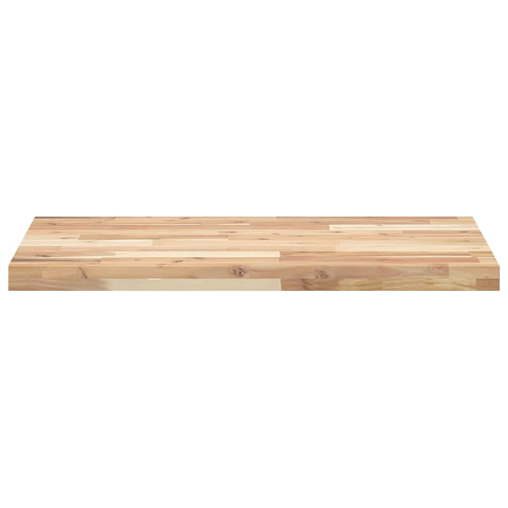 Dessus de bureau non traité 140x50x4 cm bois d'acacia massif - XIOS