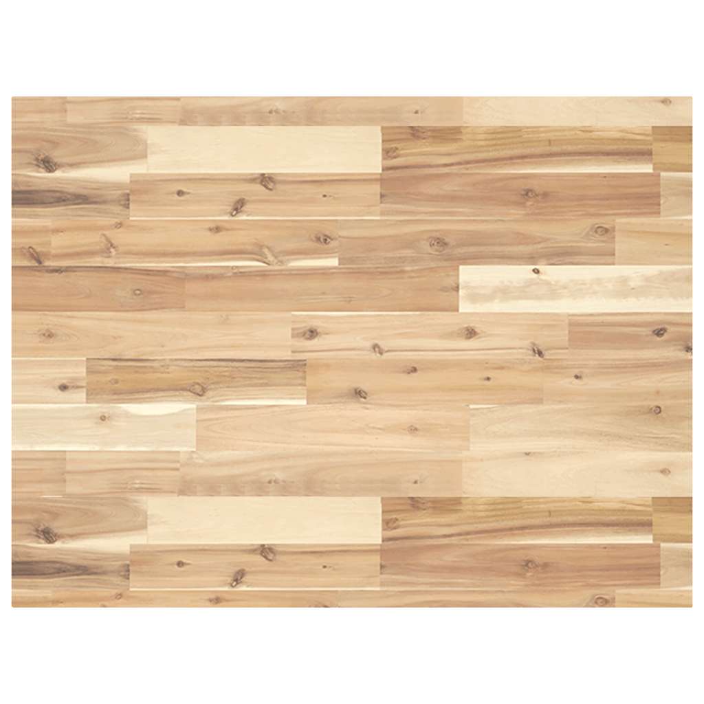 Dessus de bureau non traité 100x60x4 cm bois d'acacia massif - XIOS