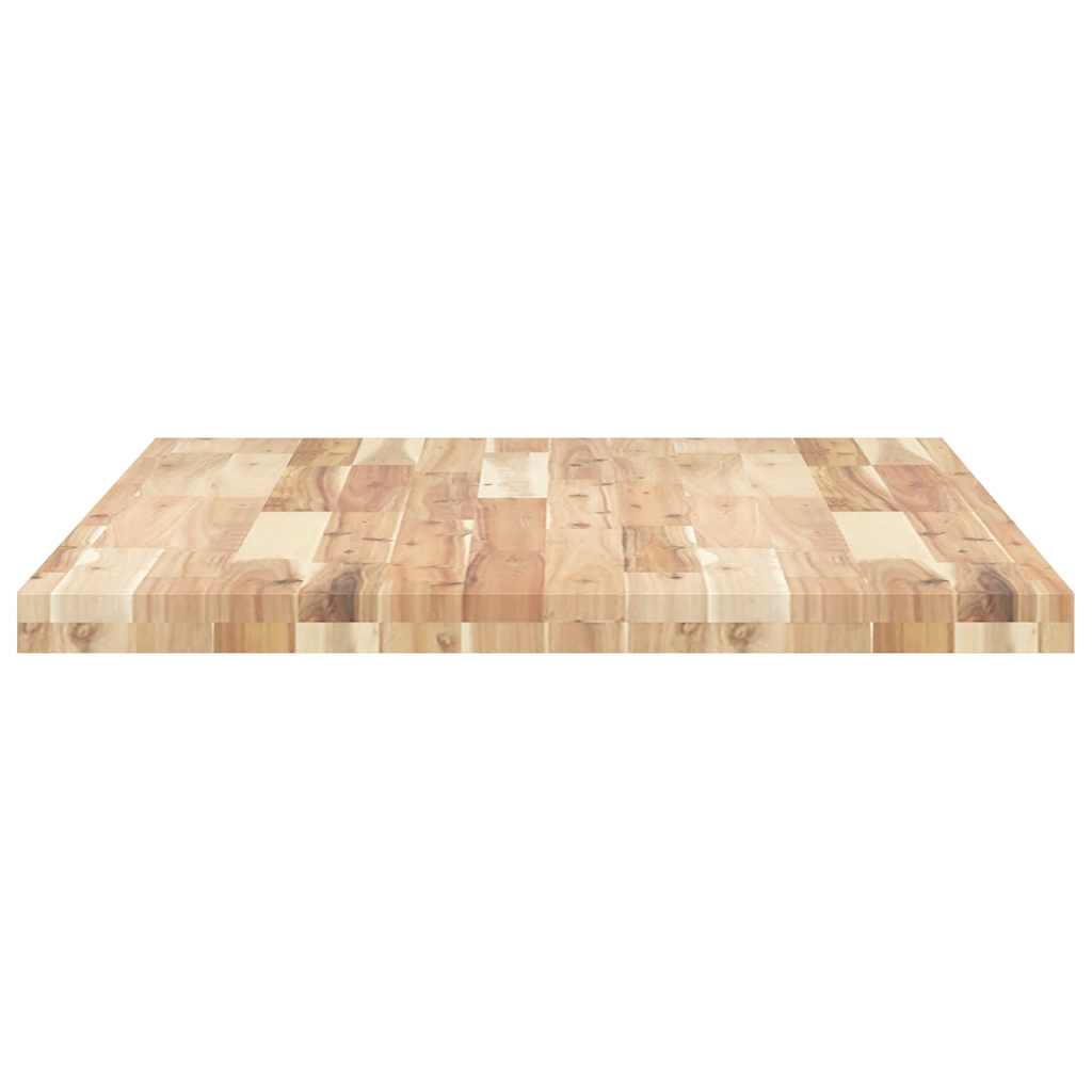 Dessus de bureau non traité 100x70x4 cm bois d'acacia massif - XIOS