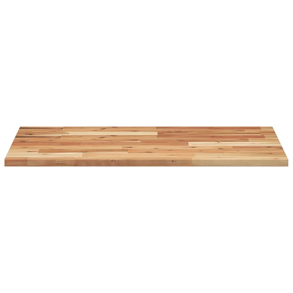 Dessus de bureau fini à l'huile 80x50x2 cm bois d'acacia massif - XIOS