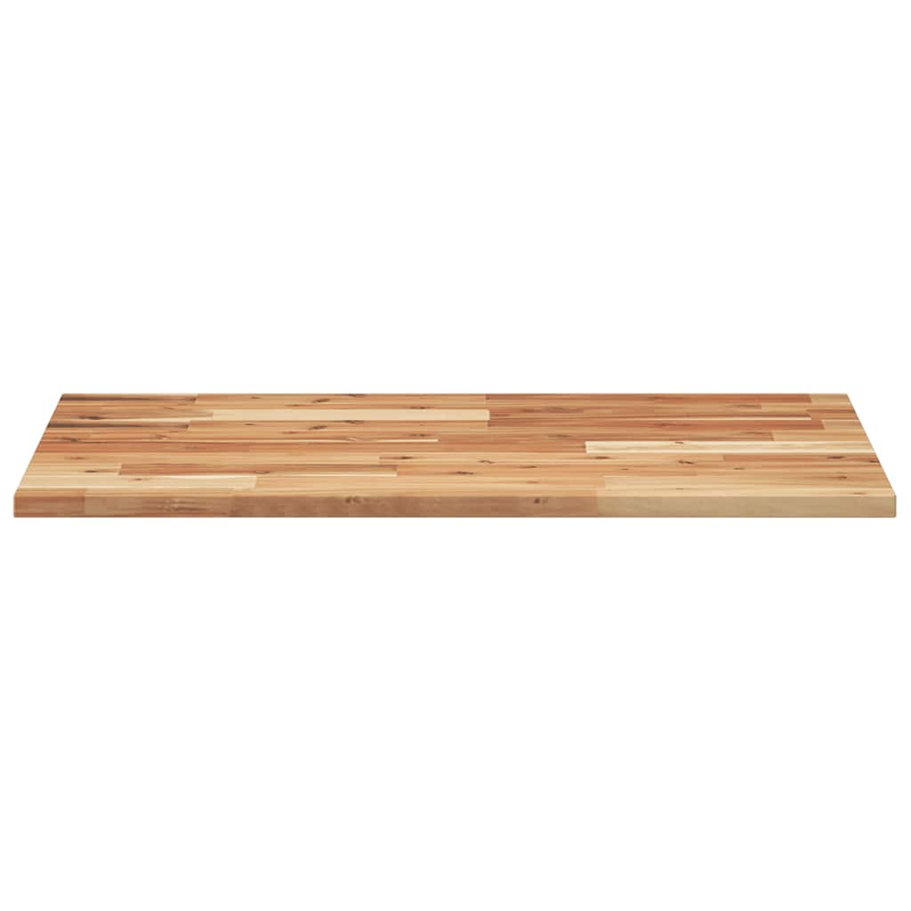 Dessus de bureau fini à l'huile 100x50x2cm bois d'acacia massif - XIOS
