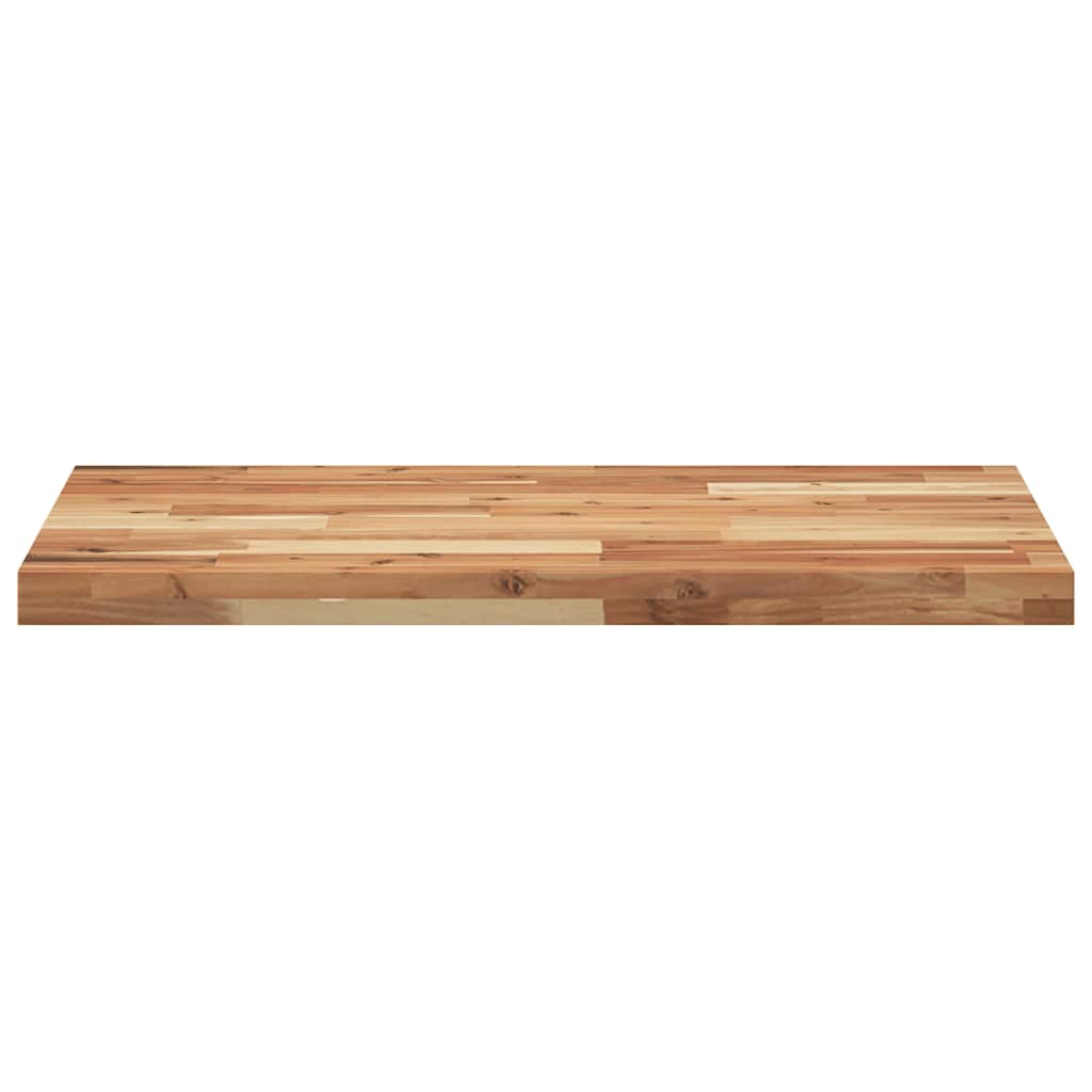 Dessus de bureau fini à l'huile 140x50x4cm bois d'acacia massif - XIOS