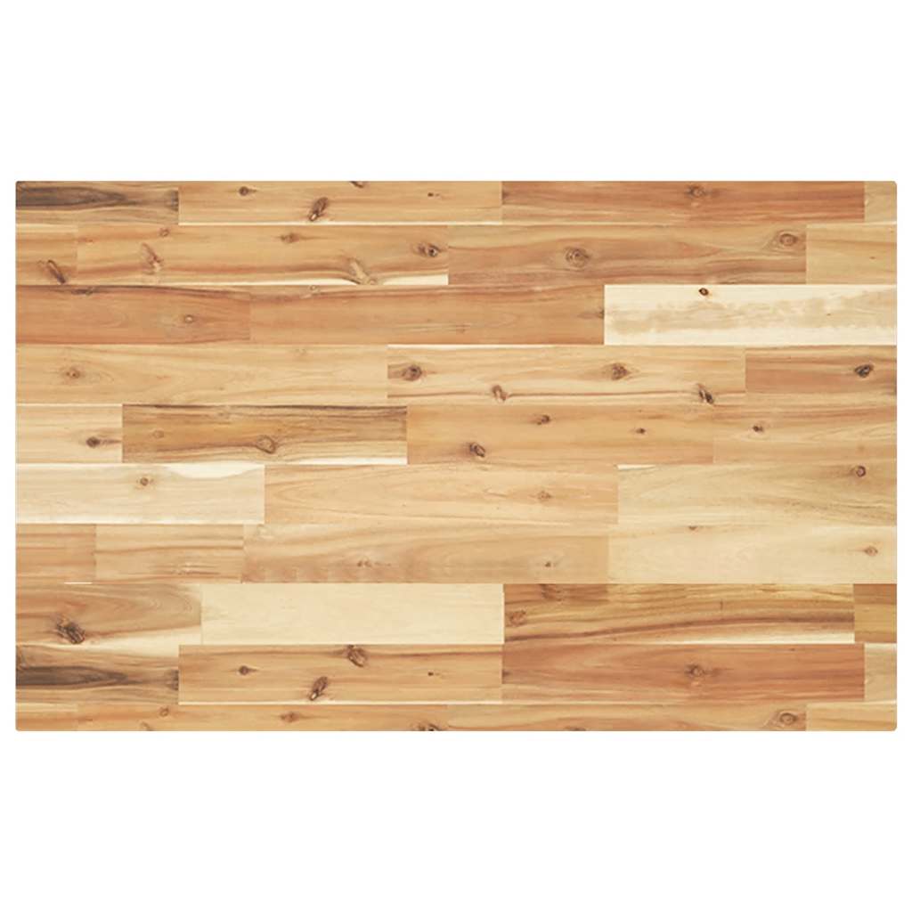 Dessus de bureau fini à l'huile 160x50x4cm bois d'acacia massif - XIOS