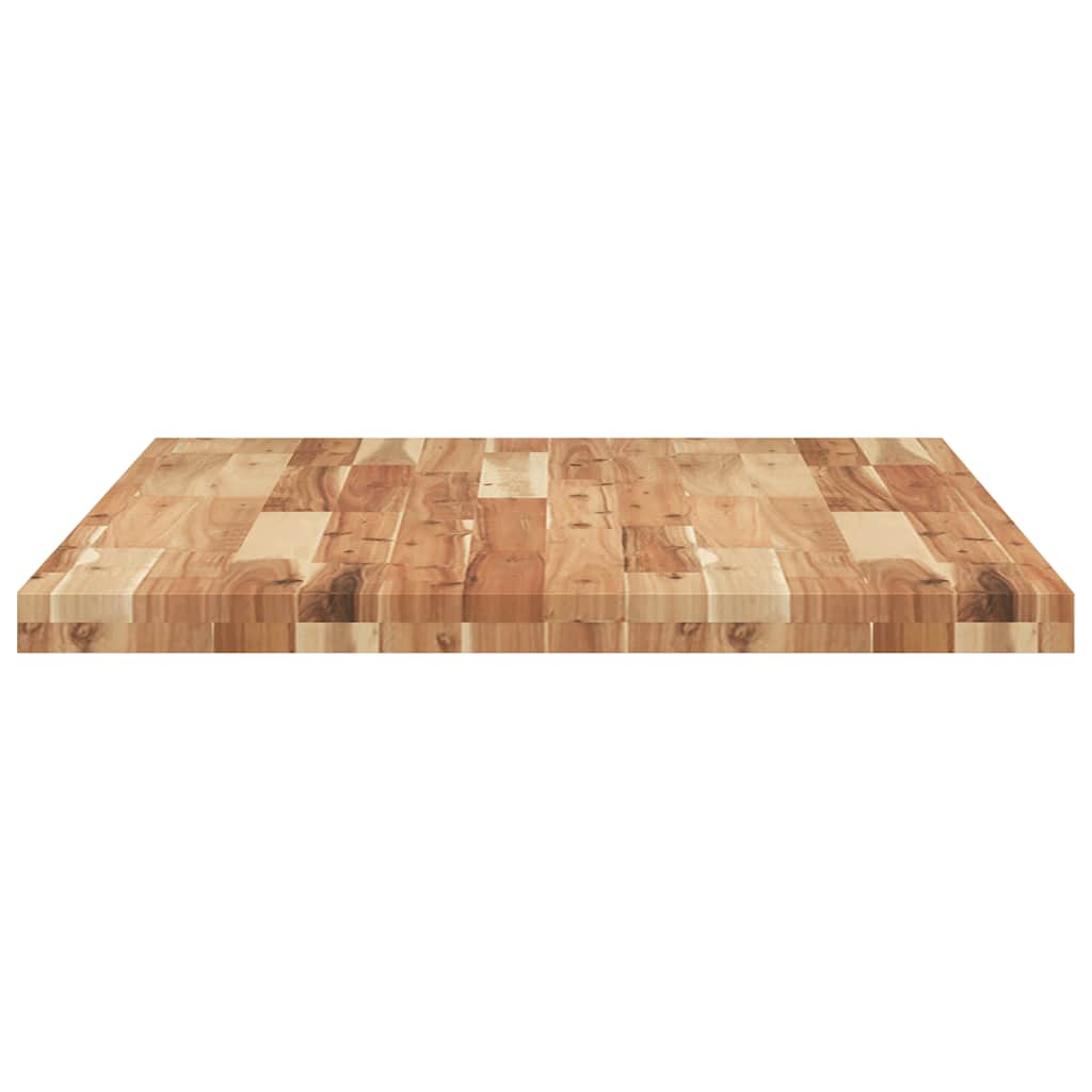 Dessus de bureau fini à l'huile 100x70x4cm bois d'acacia massif - XIOS