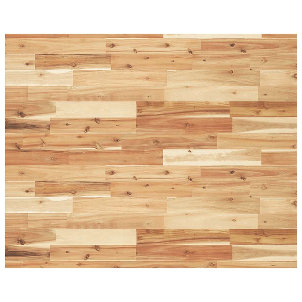 Dessus de bureau fini à l'huile 100x80x4cm bois d'acacia massif - XIOS