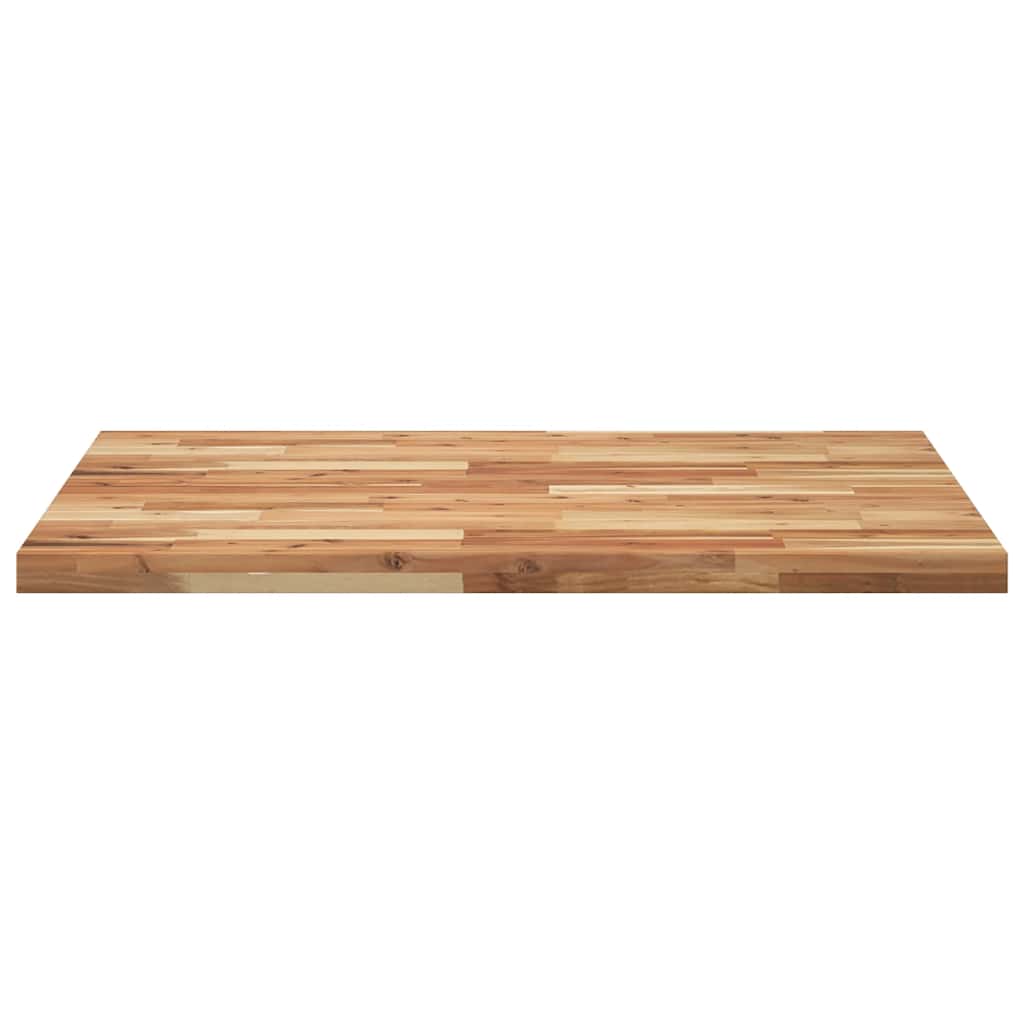 Dessus de bureau fini à l'huile 100x80x4cm bois d'acacia massif - XIOS
