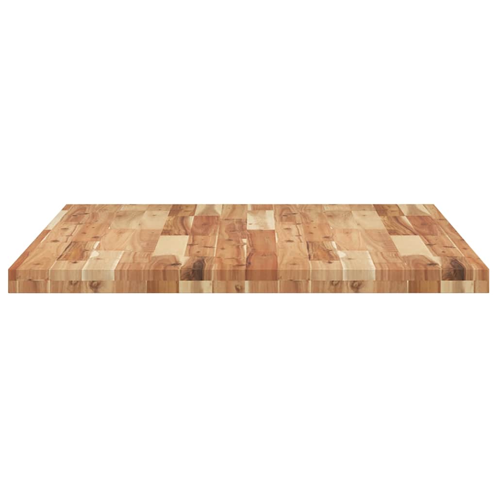 Dessus de bureau fini à l'huile 100x80x4cm bois d'acacia massif - XIOS