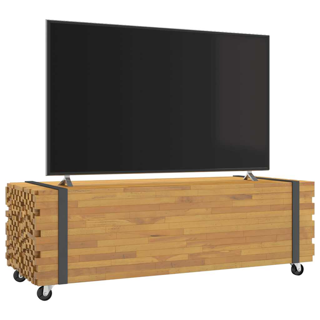 Table basse 110x45x35 cm bois massif de teck - XIOS