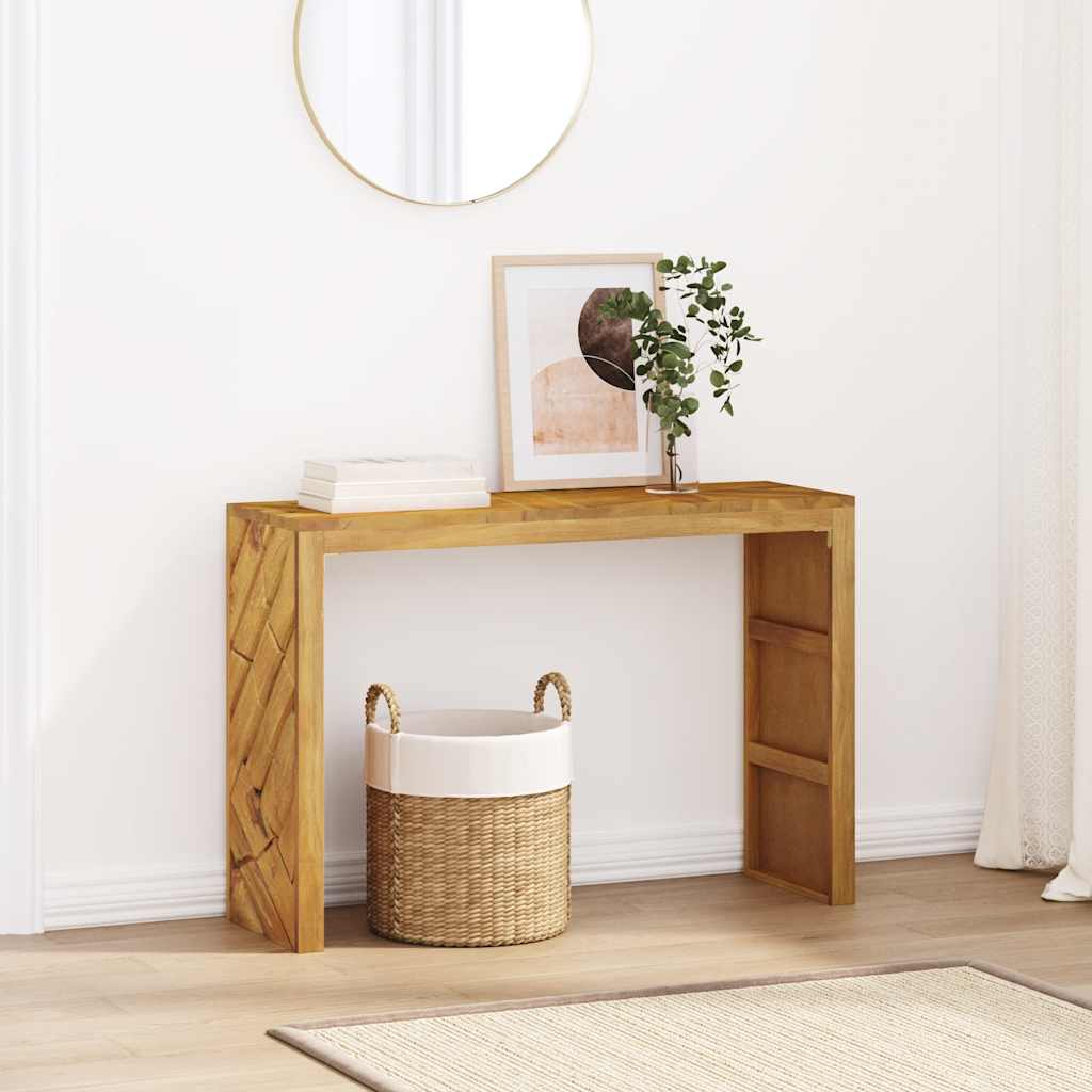 Table console 110x35x75 cm bois massif d'acacia - XIOS