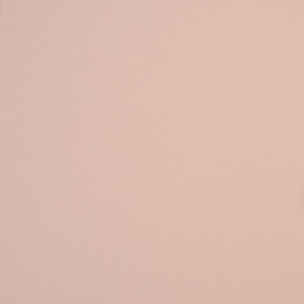 Table de chevet rose 36x39x60,5 cm acier