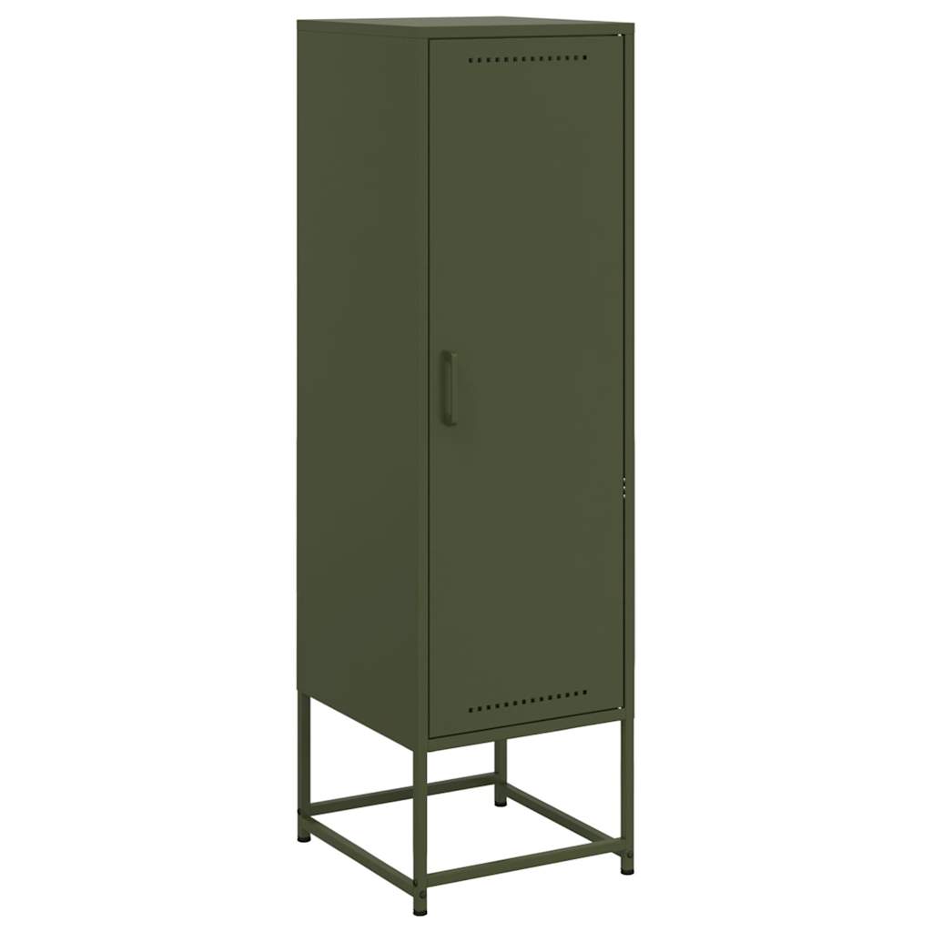 Buffet vert olive 36x39x123 cm acier - XIOS