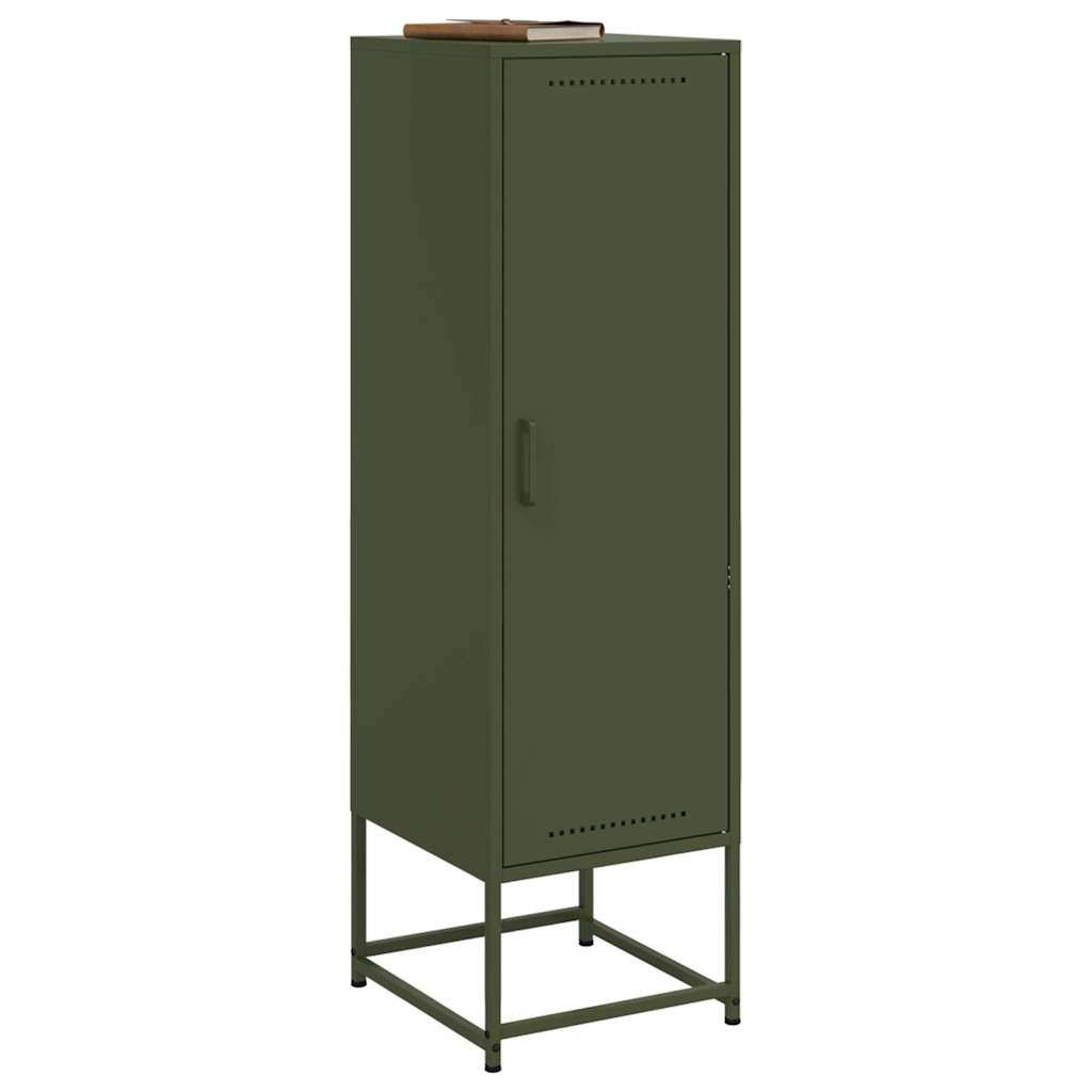 Buffet vert olive 36x39x123 cm acier - XIOS