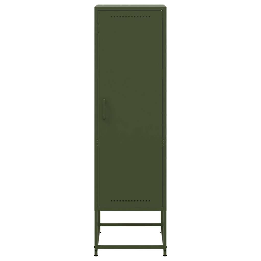 Buffet vert olive 36x39x123 cm acier - XIOS