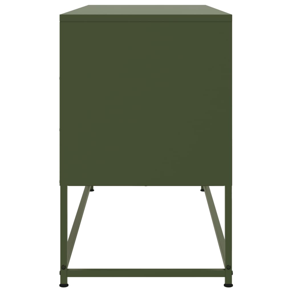 Buffet haut blanc 36x39x107 cm acier - XIOS