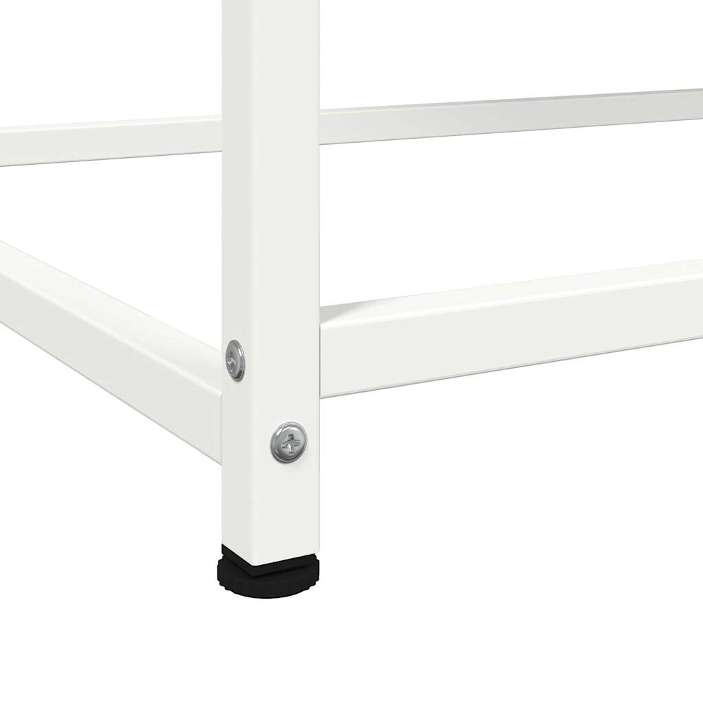 Buffet haut blanc 100,5x39x107 cm acier - XIOS