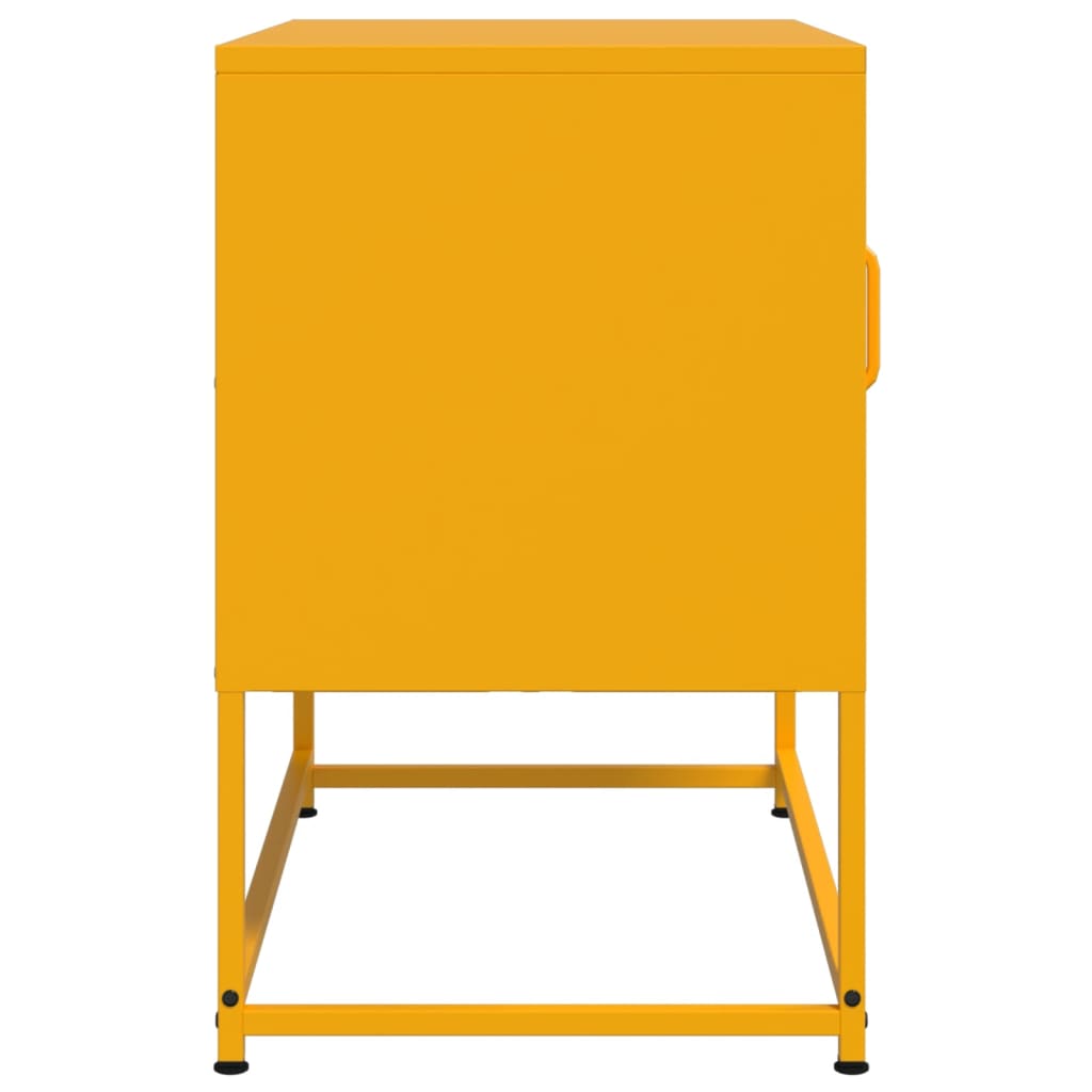 Meuble TV anthracite 100,5x39x60,5 cm acier - XIOS