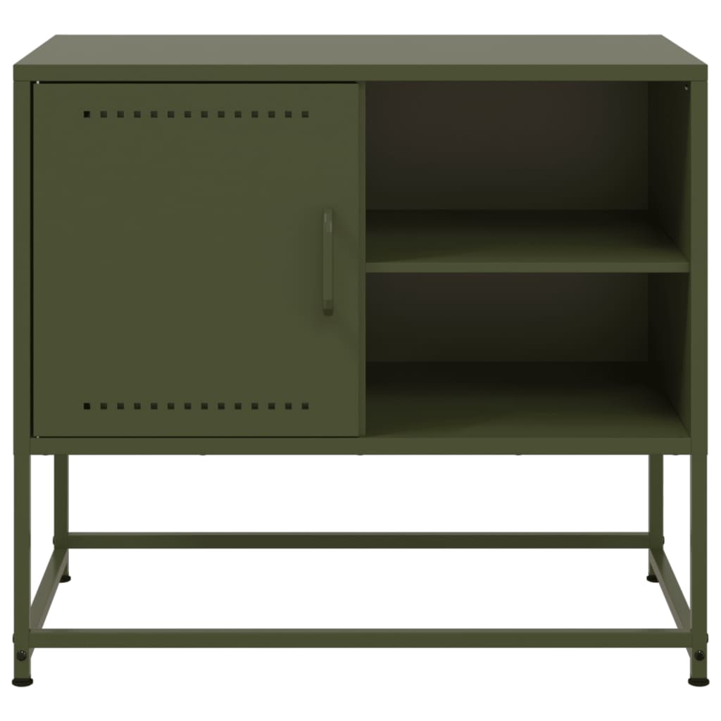 Meuble TV jaune moutarde 100,5x39x60,5 cm acier - XIOS