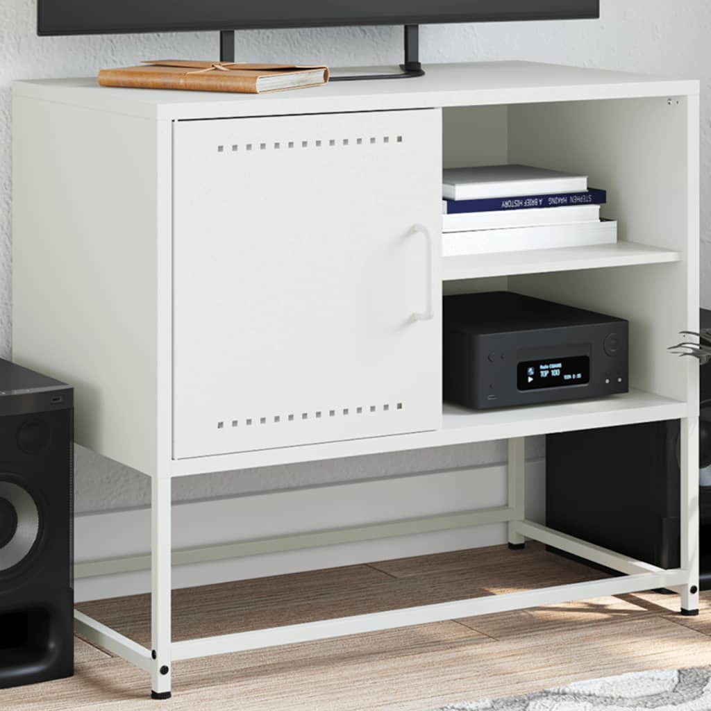 Meuble TV vert olive 100,5x39x60,5 cm acier - XIOS