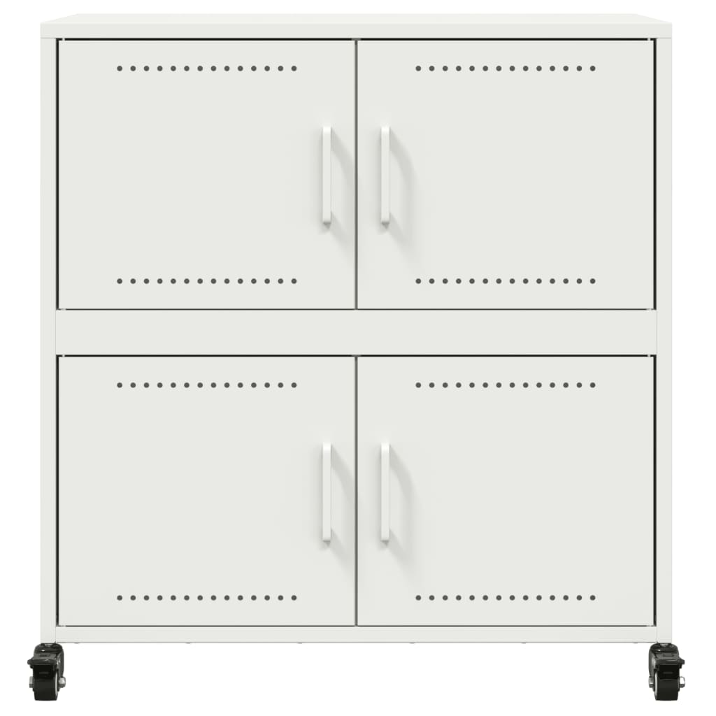 Buffet blanc 68x39x72 cm acier - XIOS