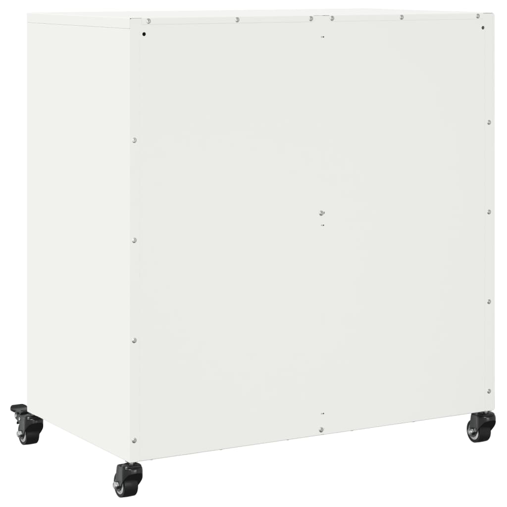 Buffet blanc 68x39x72 cm acier - XIOS