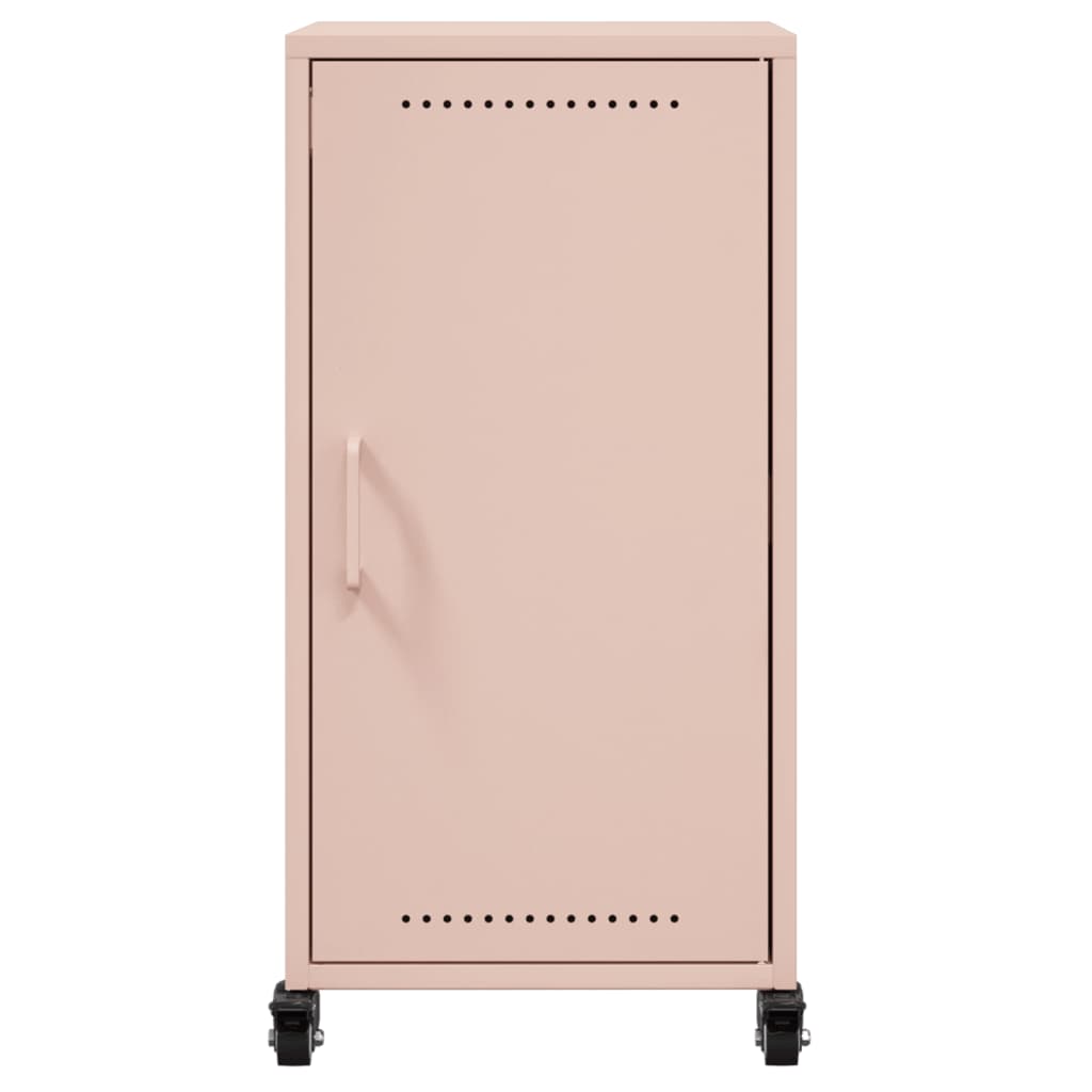 Buffet rose 36x39x72 cm acier - XIOS