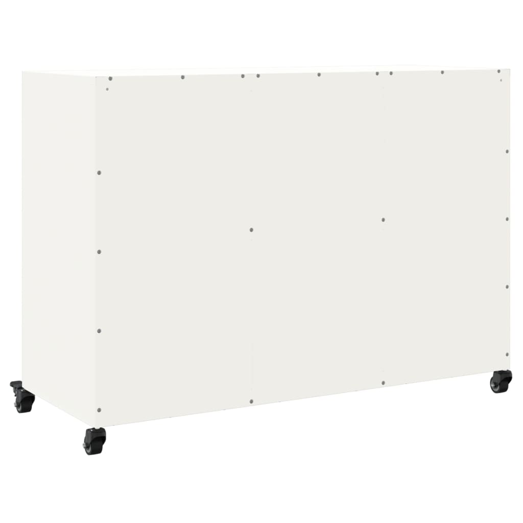 Buffet blanc 100,5x39x72 cm acier - XIOS