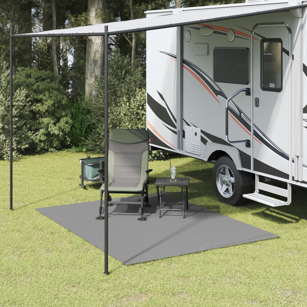 Tapis de tente anthracite 2,5x2 m Accessoires de tente vidaXL