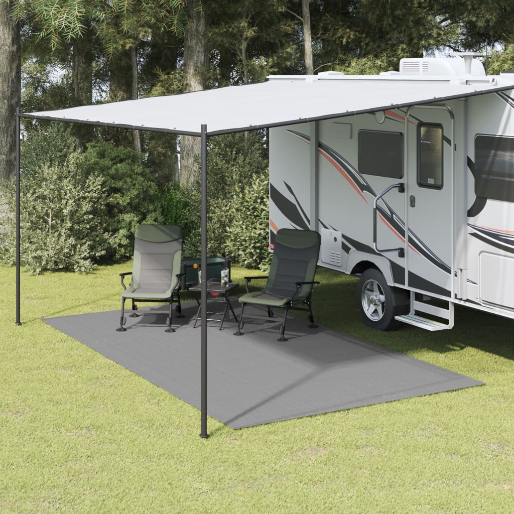 Tapis de tente anthracite 4,5x2,5 m Accessoires de tente vidaXL