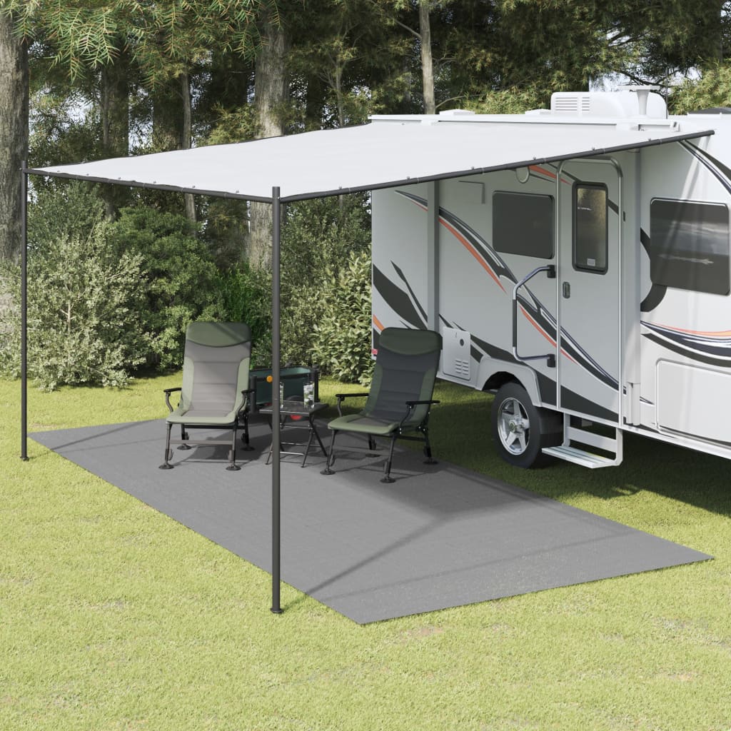 Tapis de tente anthracite 5,5x2,5 m Accessoires de tente vidaXL