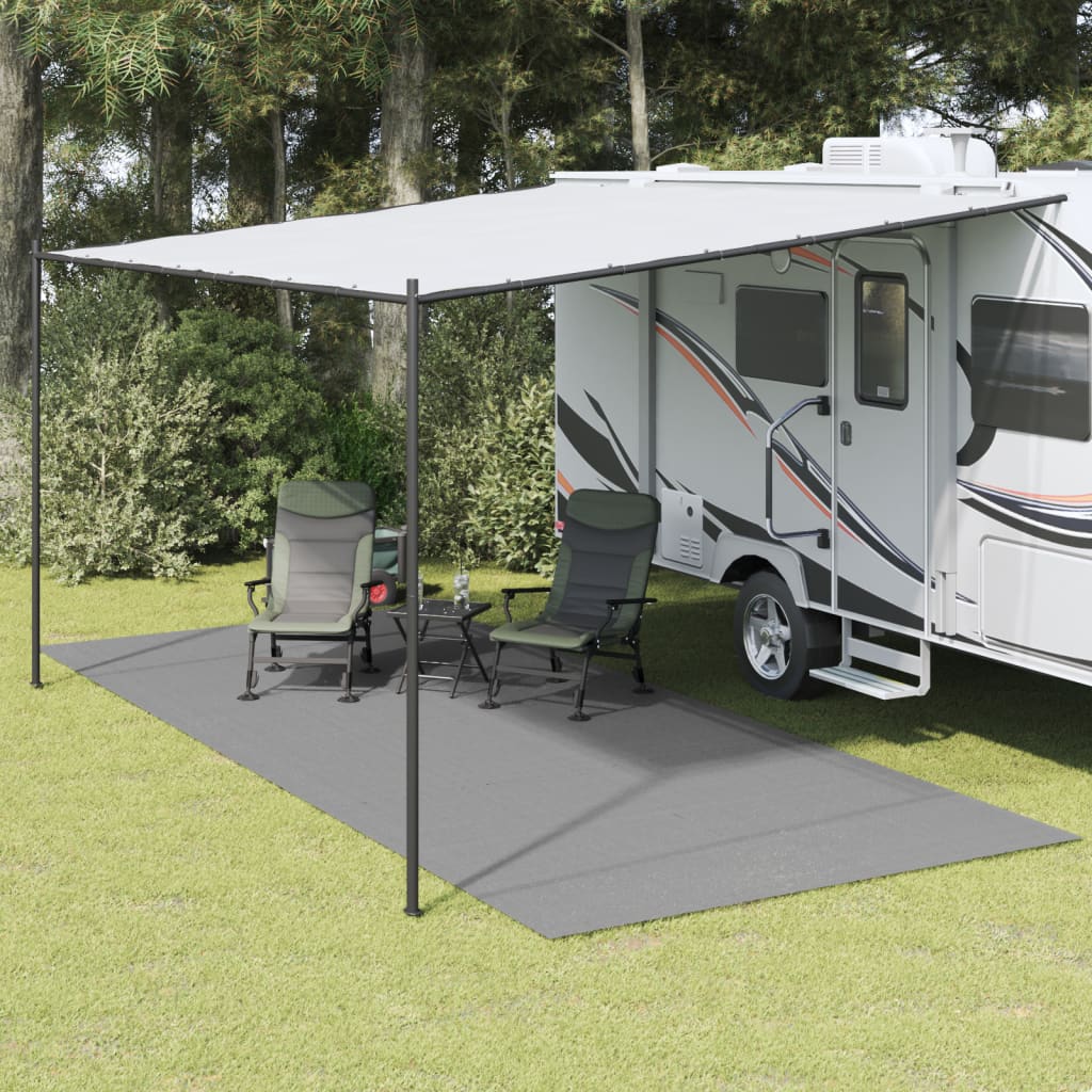 Tapis de tente anthracite 6x2,5 m Accessoires de tente vidaXL