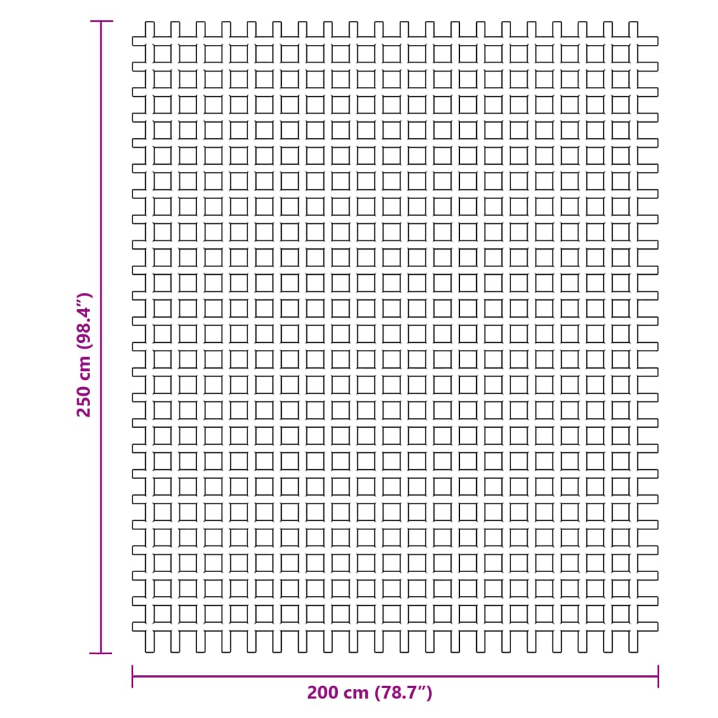 Tapis de tente vert 2,5x2 m Accessoires de tente vidaXL