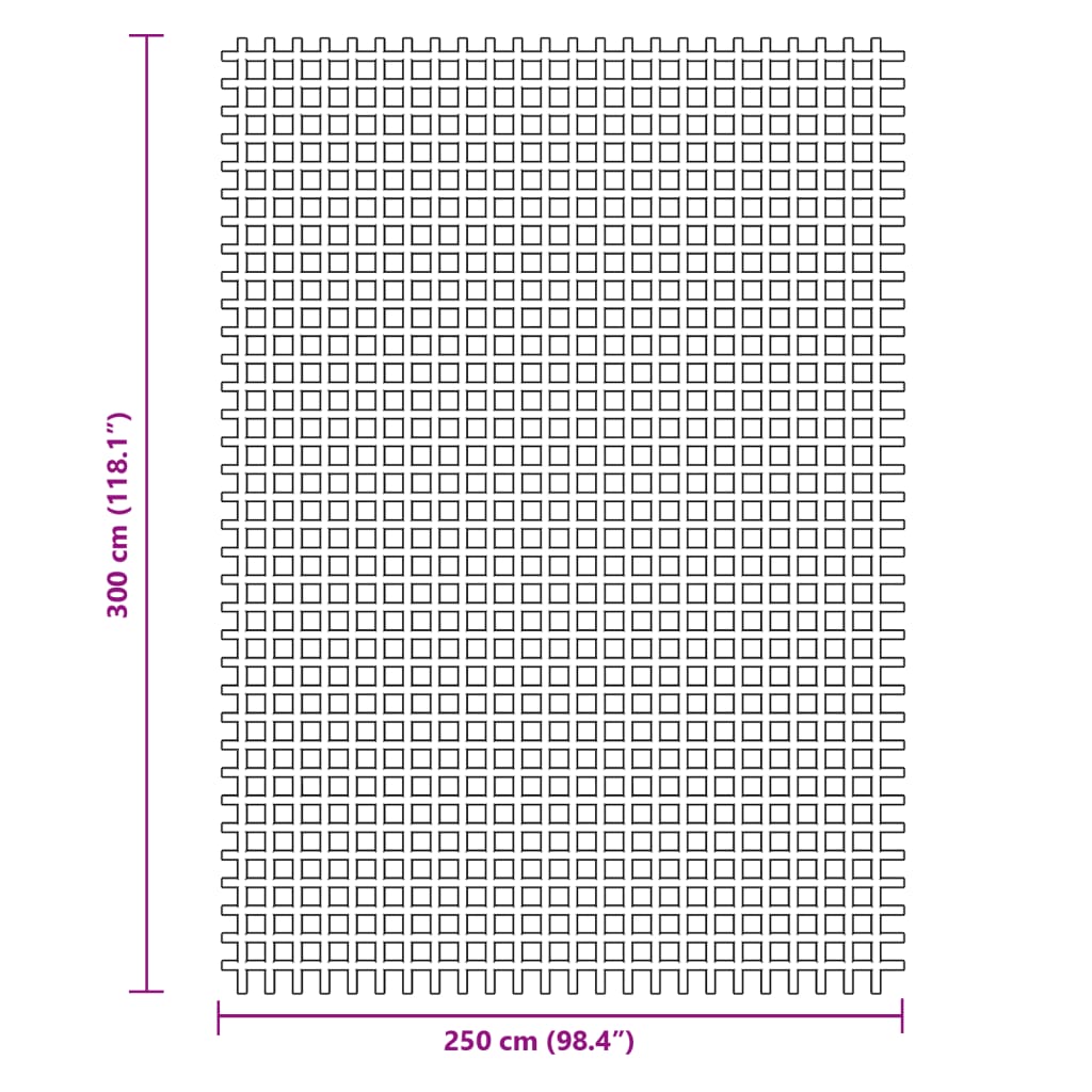 Tapis de tente vert 3x2,5 m Accessoires de tente vidaXL