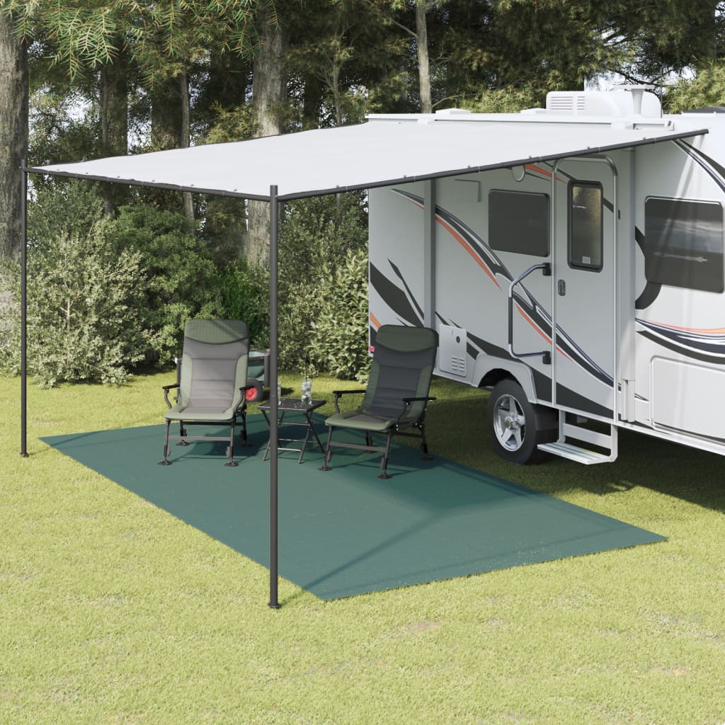 Tapis de tente vert 5x2,5 m Accessoires de tente vidaXL