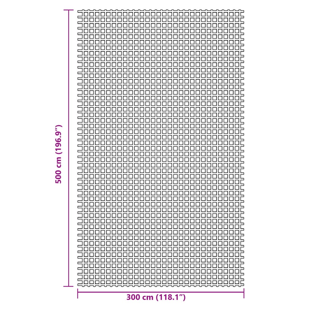 Tapis de tente vert 5x3 m Accessoires de tente vidaXL