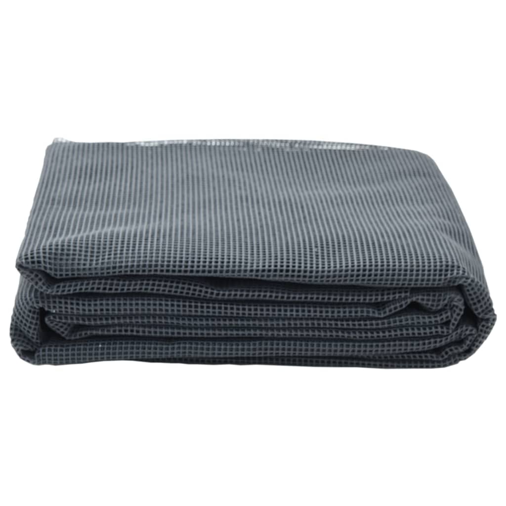 Tapis de tente gris clair 5x2,5 m Accessoires de tente vidaXL