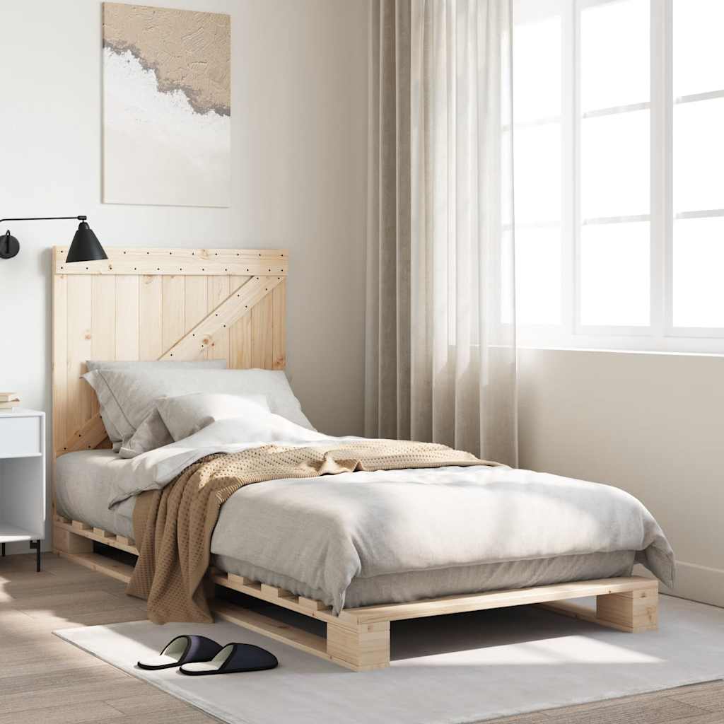 Cadre de lit sans matelas avec tête de lit 90x200 cm - XIOS