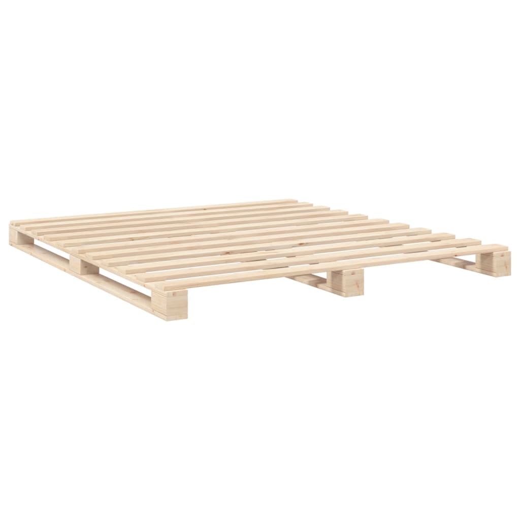 Cadre de lit sans matelas avec tête de lit 200x200 cm - XIOS