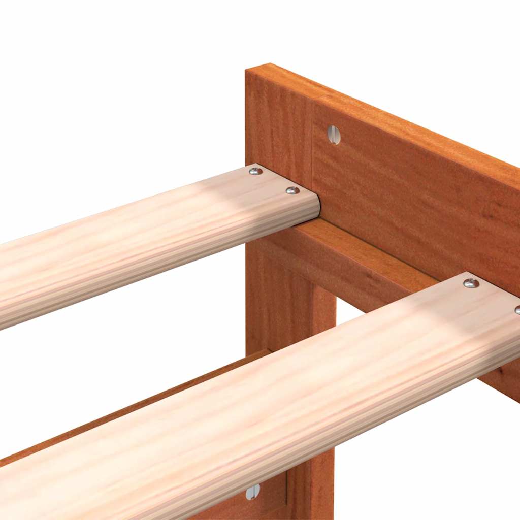 Lit de jour et lit gigogne sans matelas 90x190 cm bois massif - XIOS