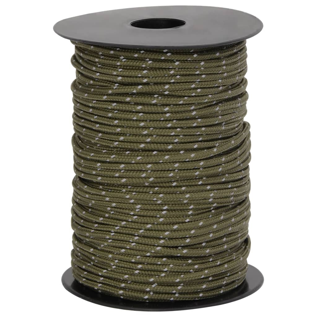 Corde de haubanage de tente avec bandes réfléchissantes et clés Accessoires de tente vidaXL